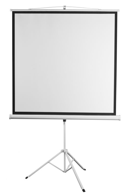 Екран 2E на тринозі, 1:1, 100", (1.8*1.8 м)