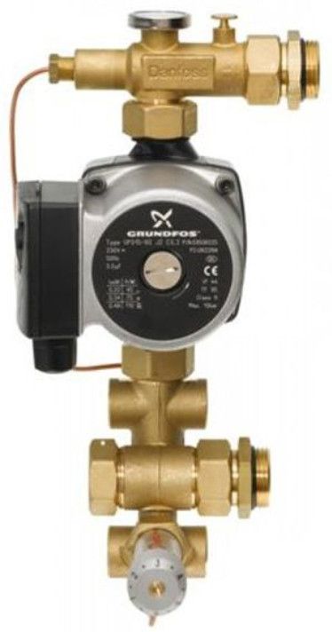 Змішувальний вузол Danfoss FHM-C6, Grundfos UPS 15-60
