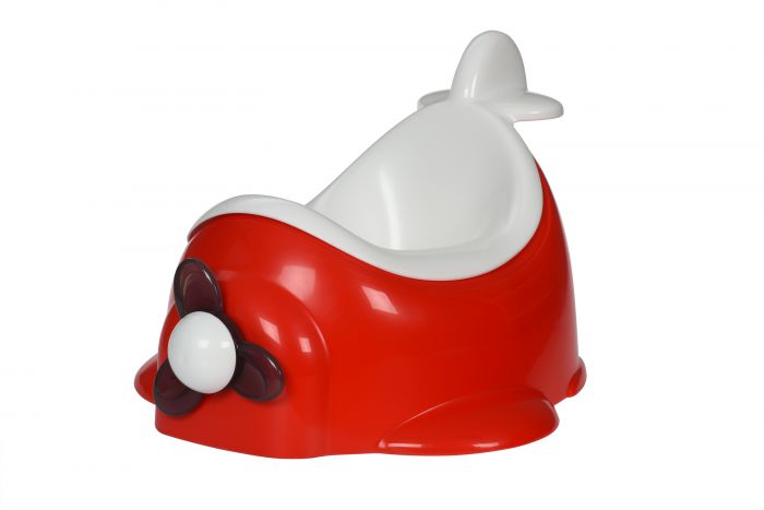 Дитячий горщик QCBABY Літачок QC9905red