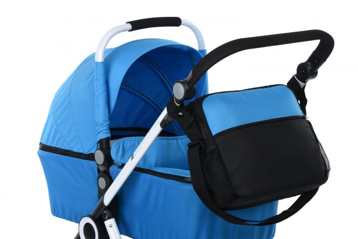 Універсальна коляска 2в1 Mi baby Miqilong T900 Синій (T900-U2BL01)