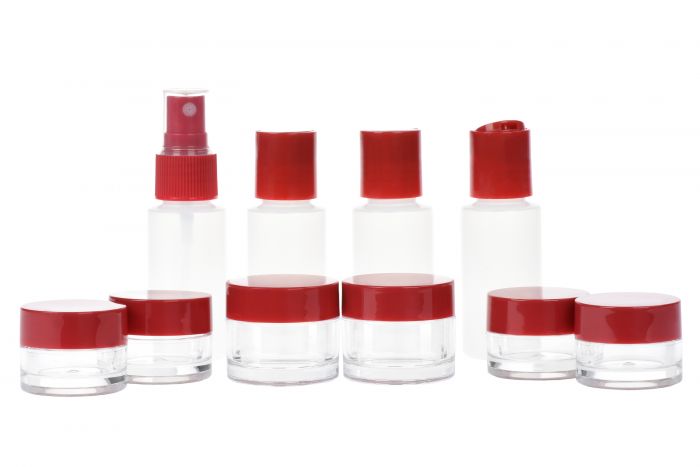 Набір ємностей для подорожей Wenger Bottle Set 10 psc, прозорий
