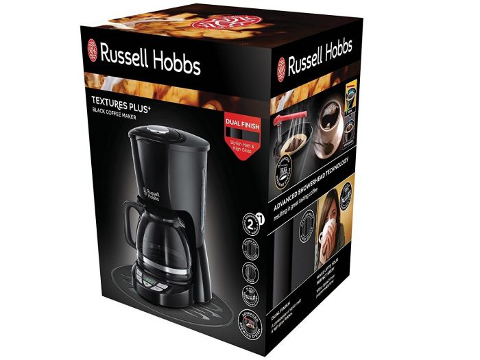 Кавоварка Russell Hobbs 22620-56 Textures Plus + Black