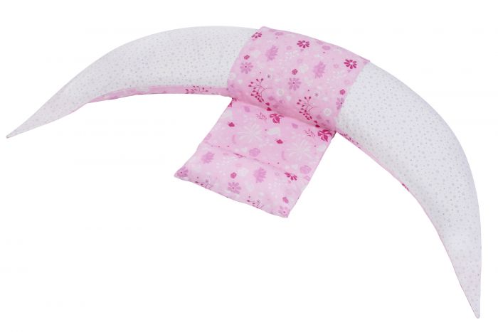 Подушка для вагітних і для годування Nuvita 10 в 1 DreamWizard Рожева NV7100Pink
