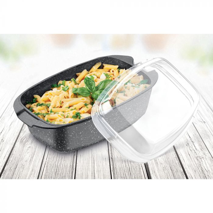 Гусятниця Lamart 32 x 21 x 16 LT1156 (7.5л) с антипригарным покрытием