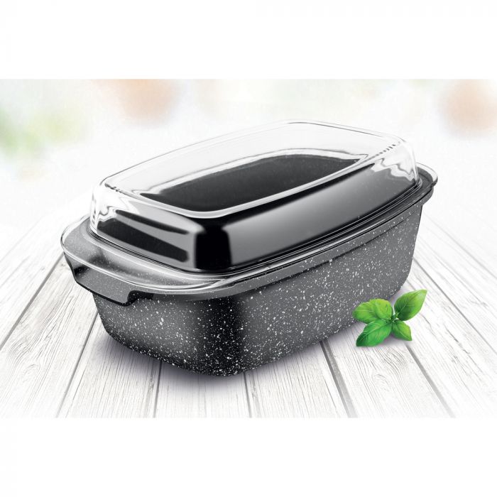 Гусятниця Lamart 32 x 21 x 16 LT1156 (7.5л) с антипригарным покрытием