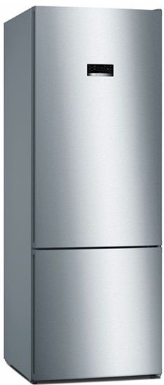 Холод. з нижн. мороз. кам. BOSCH KGN56VI30U, 193х80х70см, 2 дв., Холод.відд. - 400л, Мороз. відд. - 105л, A++, NF, Нерж