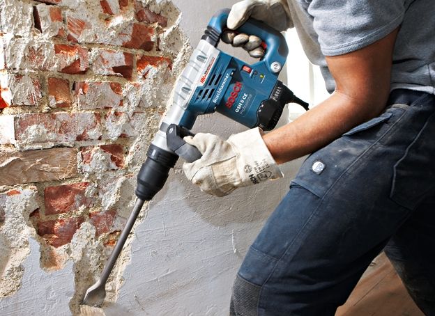 Молоток відбійний Bosch GSH 501, 1100Вт, 7.5 Дж, 2.850 уд/хв, 5.6 кг