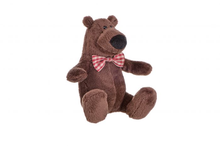 М'яка іграшка Same Toy Полярний ведмедик коричневий 13см THT667