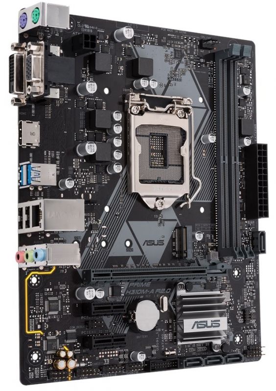 Материнcька плата ASUS PRIME_H310M-A_R2.0 s1151 H310 2xDDR4 HDMI-DVI-VGA mATX