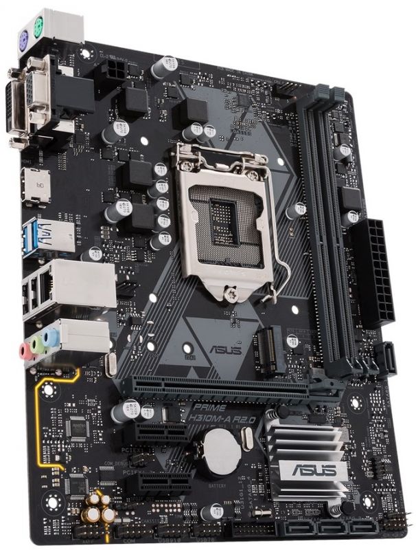 Материнcька плата ASUS PRIME_H310M-A_R2.0 s1151 H310 2xDDR4 HDMI-DVI-VGA mATX