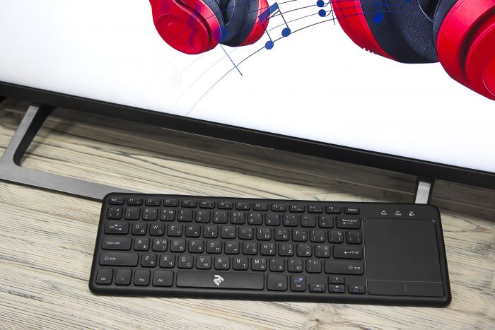Клавіатура 2E Touch Keyboard KT100 WL BLACK