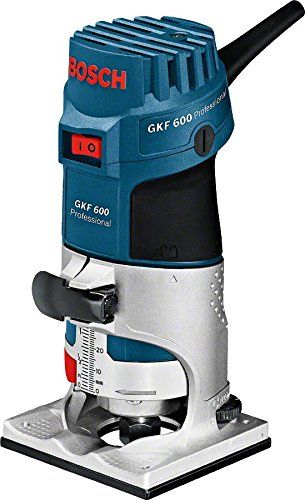 Фрезер Bosch GKF 600, 600Вт, 33000 об/хв, патрон 6/8 мм, 0.89 кг