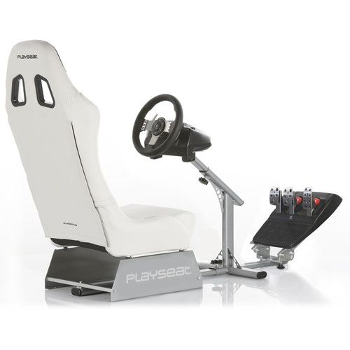 Кокпіт з кріпленням для керма та педалей Playseat® Evolution - White