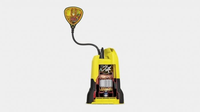 Насос дренажний Karcher SP 2 Flat для чистої води, висота води 1мм, 250Вт, 6000л/год