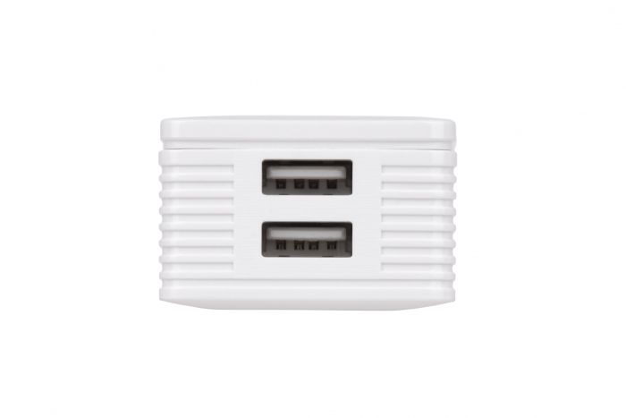 Мережевий ЗП 2Е Wall for2 USB - DC5.0V/4.2 A, white