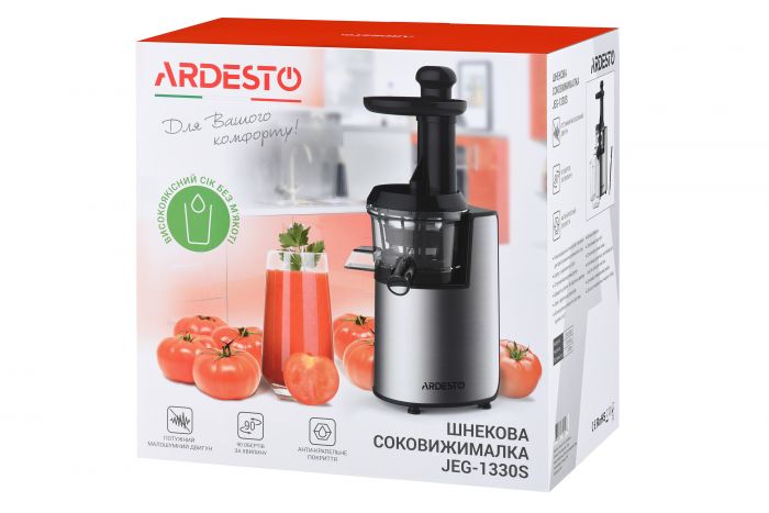 Соковижималка Ardesto JEG-1330S шнекова