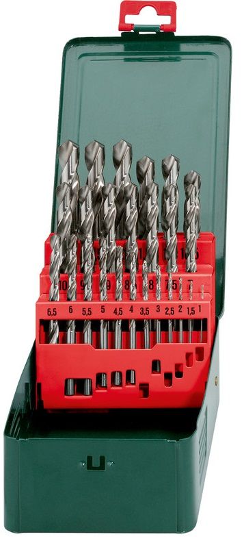 Набір свердл Metabo HSS-G 25шт Promotion