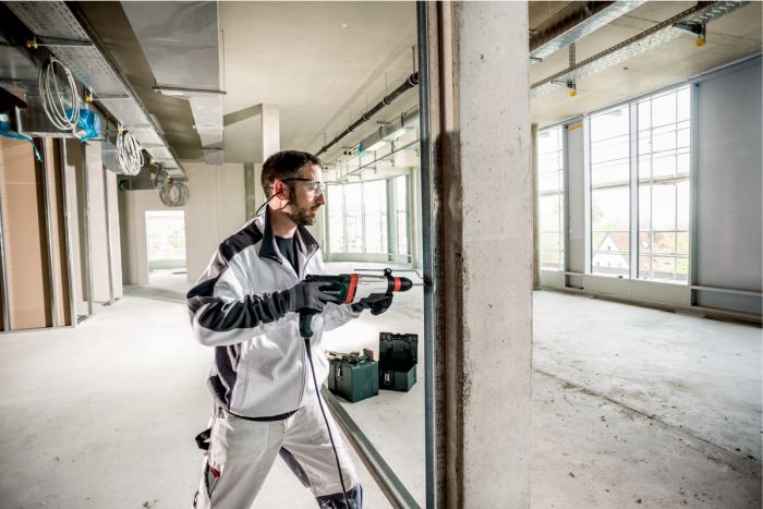 Перфоратор Metabo KHE 2860 Quick , 880 Вт, 3 режима , пластик. кофр