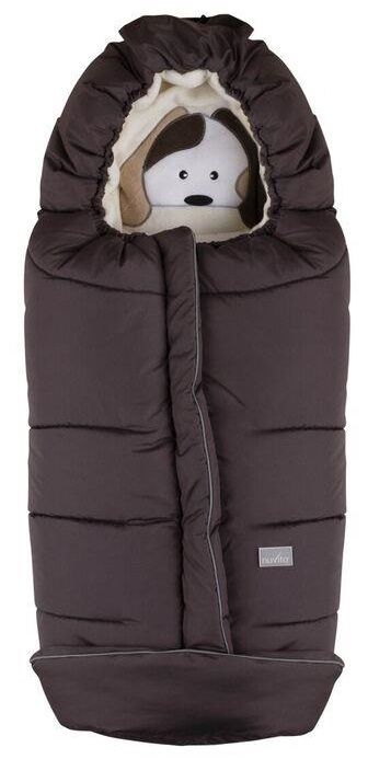 Зимовий конверт NUVITA 9605 СUCCIOLI JUNIOR коричневий/пес/бежевий