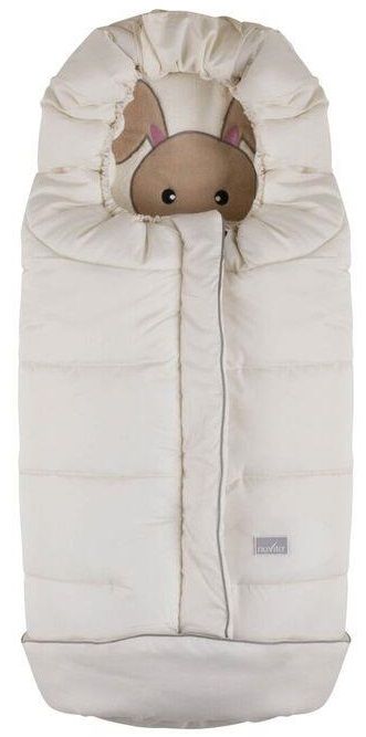 Зимовий конверт NUVITA 9605 СUCCIOLI JUNIOR молочний/кролик/бежевий
