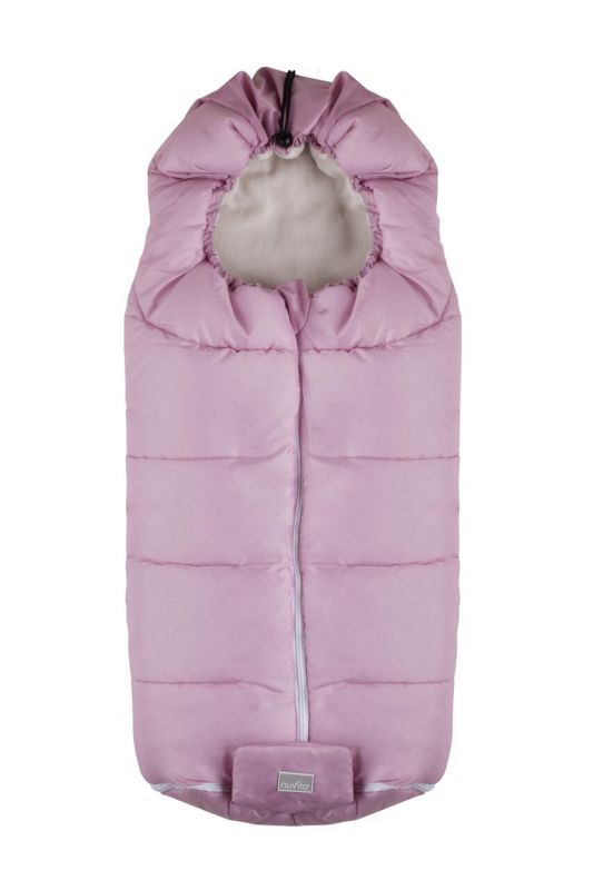 Зимовий конверт NUVITA 9445 Junior ESSENTIAL рожевий/бежевий