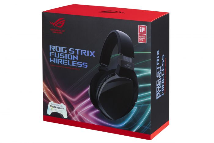 Гарнітура ASUS ROG Strix Fusion WL Black