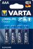 Батарейка VARTA LONGLIFE Power AAA BLI 4 ALKALINE