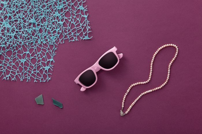 Дитячі сонцезахисні окуляри Koolsun ніжно-рожеві серії Wave (Розмір: 1+)