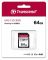 Карта пам'яті Transcend SD  64GB C10 UHS-I  R100/W20MB/s