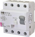 Реле диференційне (ПЗВ) ETI EFI-4 25/0,1 тип AC (10kA)