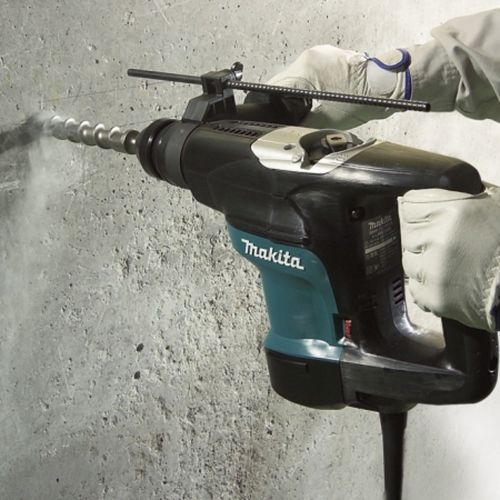 Перфоратор Makita HR3200C, SDS+, 850 Вт, 5.1 Дж, 4.8 кг