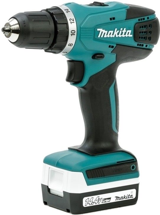 Шуруповерт Makita DF347DW, 14.4 В, 1.3 Ач, G-battery, 1.4 кг