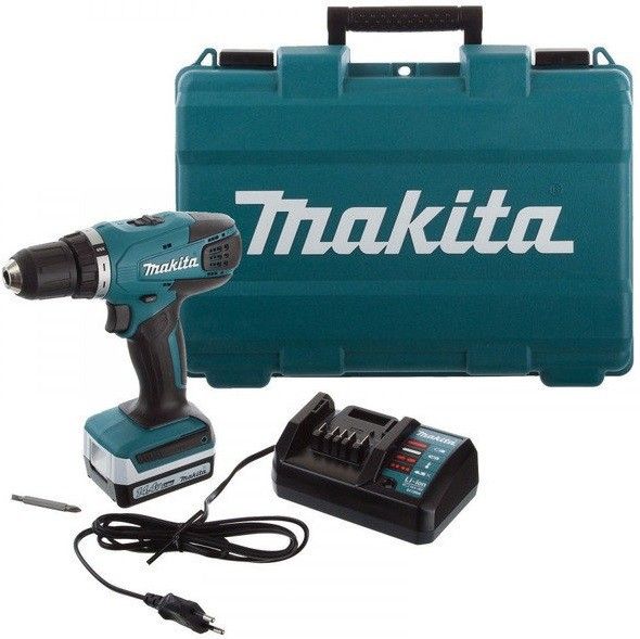 Шуруповерт Makita DF347DW, 14.4 В, 1.3 Ач, G-battery, 1.4 кг