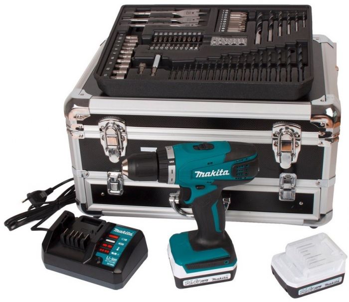 Шуруповерт Makita DF347DW, 14.4 В, 1.3 Ач, G-battery, 1.4 кг