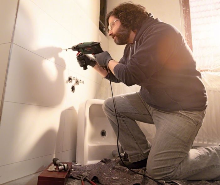 Дриль ударний Bosch UniversalImpact 700, 700Вт, БЗП, 1.6 кг