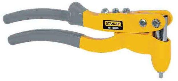 Заклепочник Stanley "Contractor Grader", заклепки сталеві та алюмінієві 2, 3, 4, 5мм, 260мм