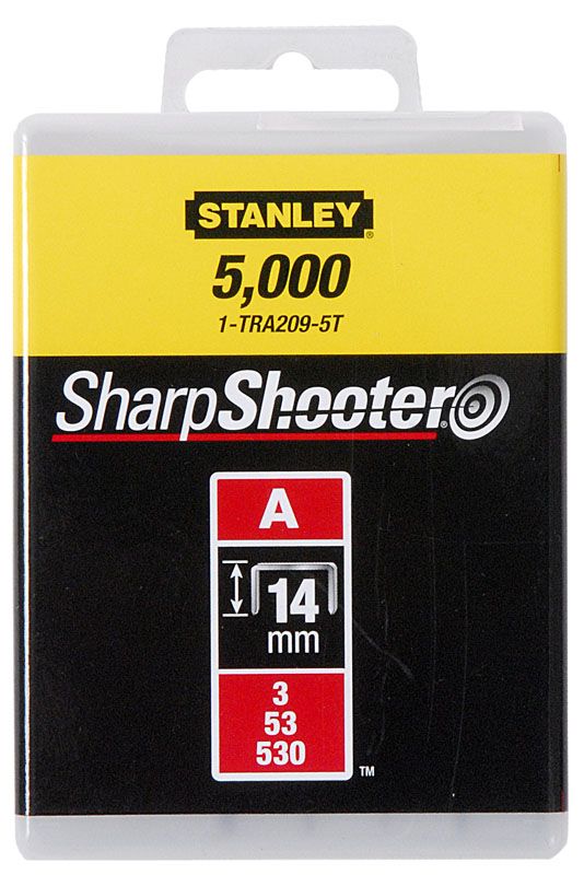 Скоби Stanley "Light Duty", тип А, 14мм, 1000шт.