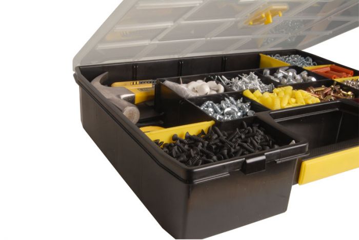 Ящик-органайзер  Stanley "Sort Master", переставні перегородки, 43x9x33см