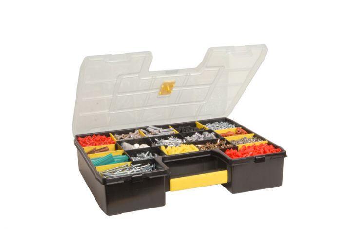 Ящик-органайзер  Stanley "Sort Master", переставні перегородки, 43x9x33см