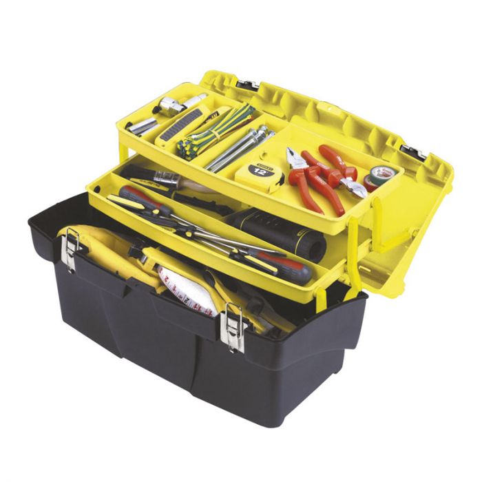 Ящик для інструменту Stanley "Mega Cantilever", з висувними полками, 49.5х26.5х26.1см