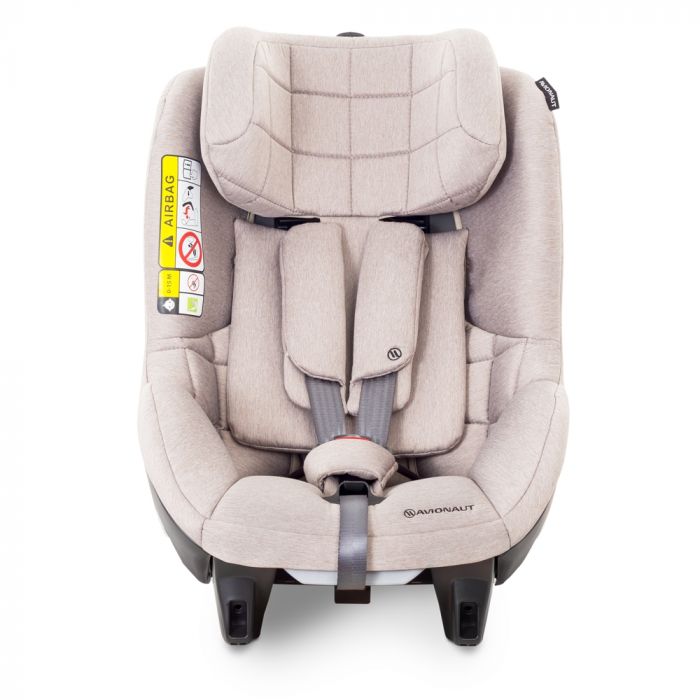 Дитяче автокрісло Avionaut AeroFIX Iso-Fix (гр.1) Beige Melange AV-350-AF.02
