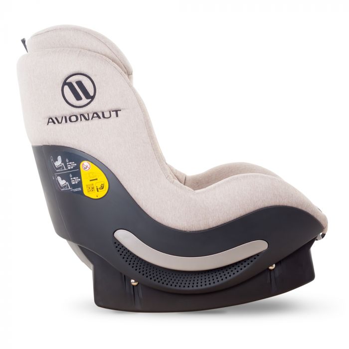 Дитяче автокрісло Avionaut AeroFIX Iso-Fix (гр.1) Beige Melange AV-350-AF.02