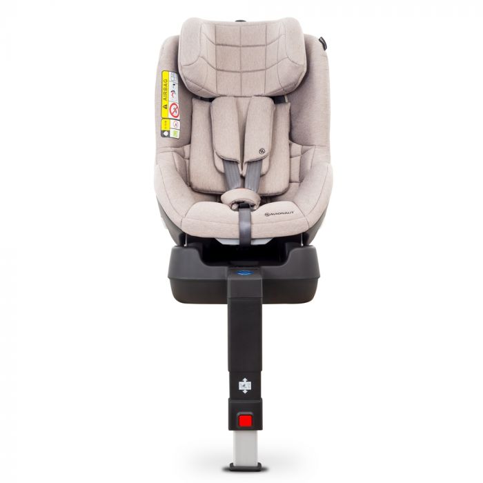Дитяче автокрісло Avionaut AeroFIX Iso-Fix (гр.1) Beige Melange AV-350-AF.02