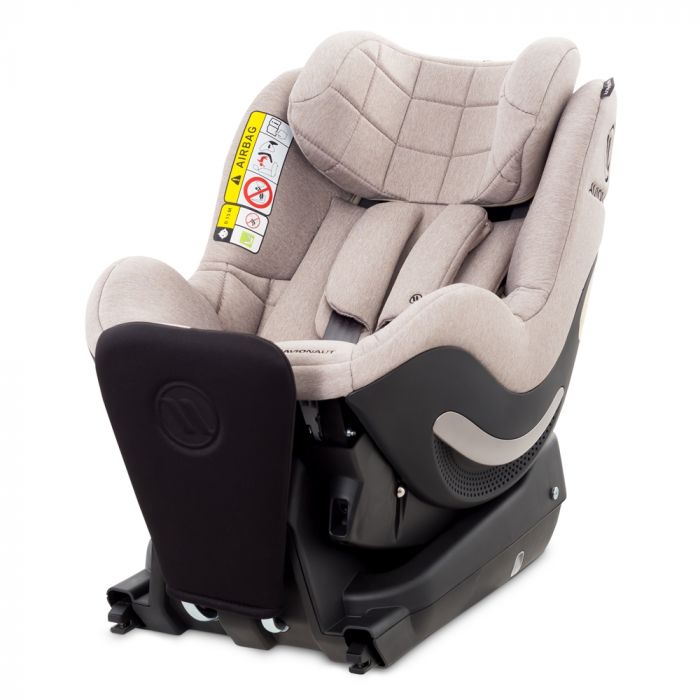 Дитяче автокрісло Avionaut AeroFIX Iso-Fix (гр.1) Beige Melange AV-350-AF.02