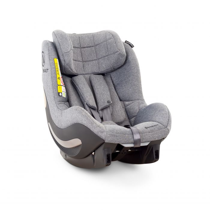 Дитяче автокрісло Avionaut AeroFIX Iso-Fix (гр.1) Grey Melange AV-350-AF.01