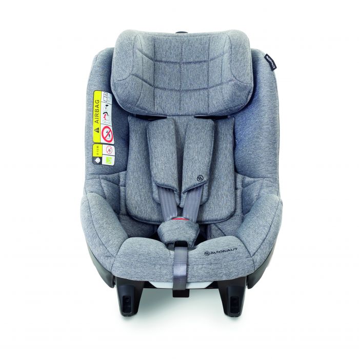 Дитяче автокрісло Avionaut AeroFIX Iso-Fix (гр.1) Grey Melange AV-350-AF.01