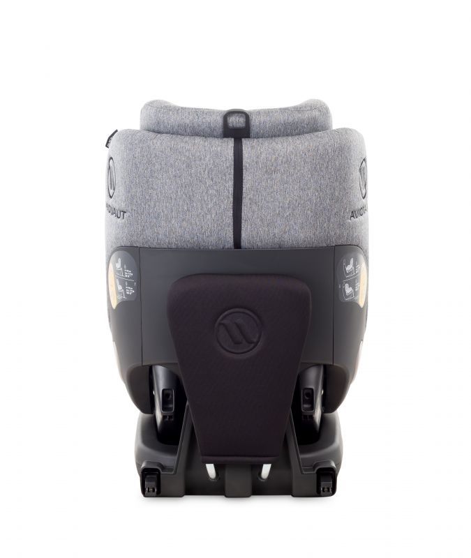 Дитяче автокрісло Avionaut AeroFIX Iso-Fix (гр.1) Grey Melange AV-350-AF.01