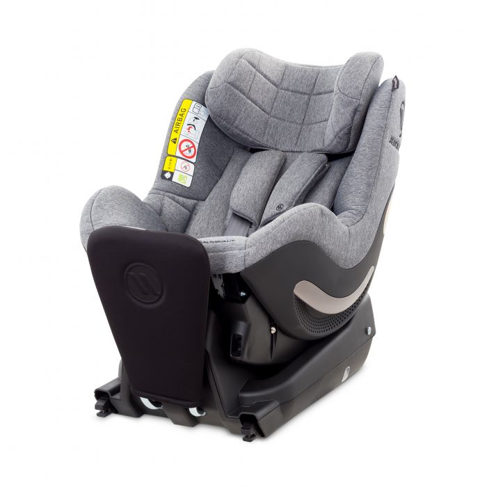 Дитяче автокрісло Avionaut AeroFIX Iso-Fix (гр.1) Grey Melange AV-350-AF.01