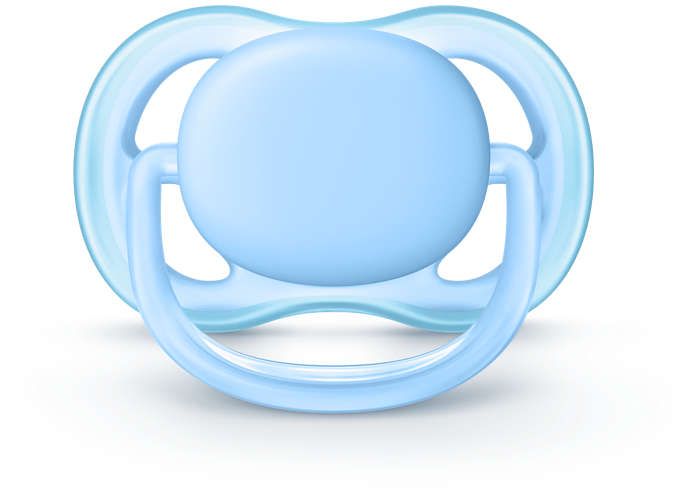 Пустушка Avent Ultra Air 0-6міс, 2шт, для хлопчиків