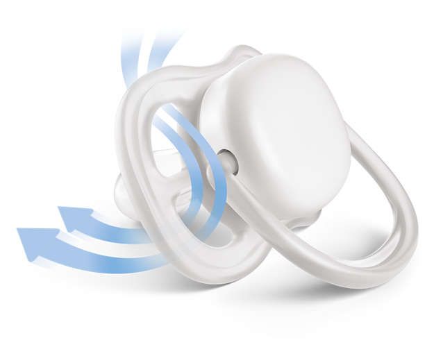 Пустушка Avent Ultra Air 0-6міс, 2шт, для хлопчиків